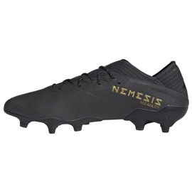 Adidas Nemeziz 19.1 Fg M F34409 fotbollsskor svart svart 1