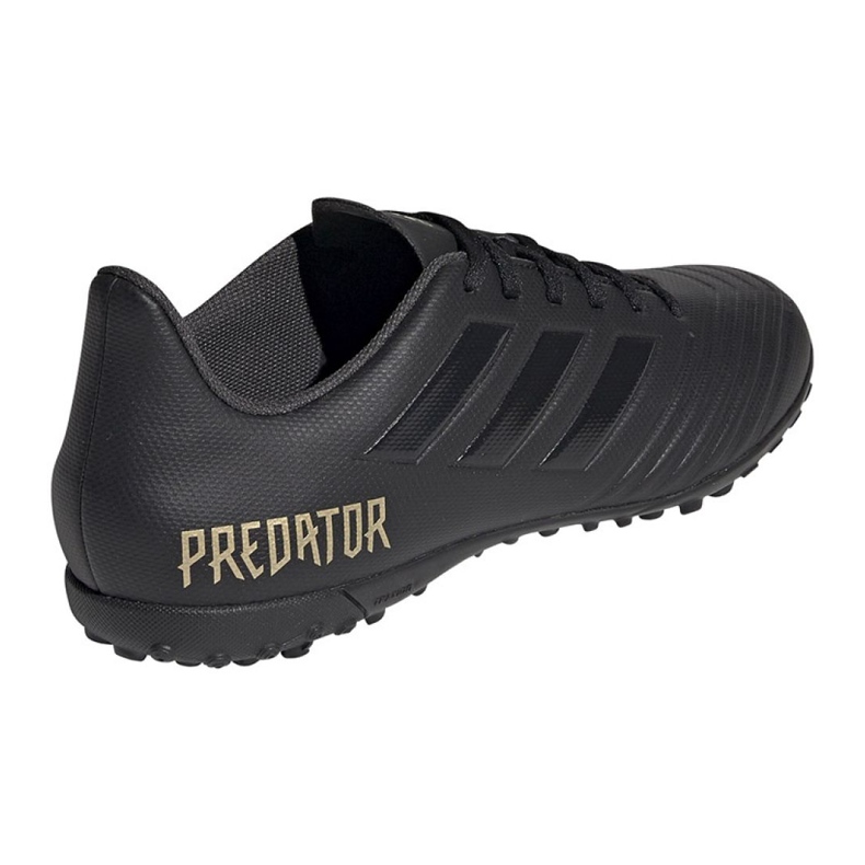 Adidas Predator 19.4 Tf F35635 fotbollsskor svart svart 2