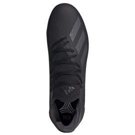 Adidas X 19.3 Tf M F35373 fotbollsskor svart svart 2