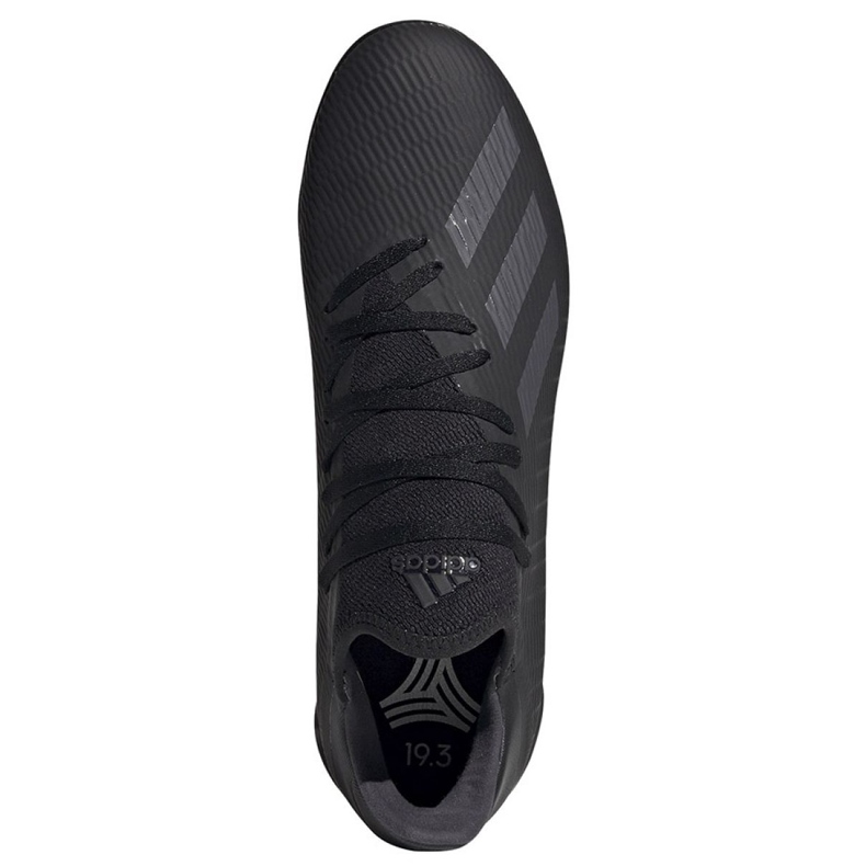 Adidas X 19.3 Tf M F35373 fotbollsskor svart svart 2