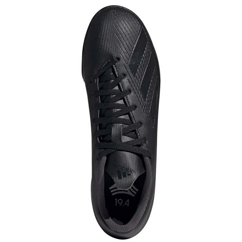 Adidas X 19.4 Tf M F35343 fotbollsskor svart svart 2
