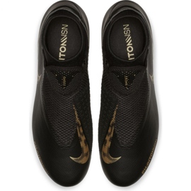 Nike Phantom Vsn Academy Df FG / MG M AO3258-077 fotbollsskor svart svart 1