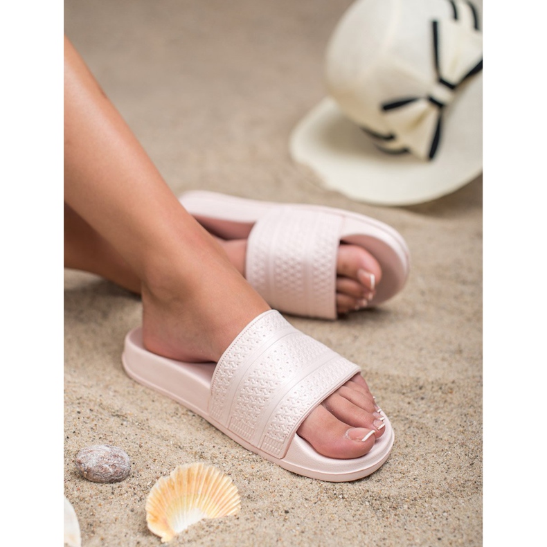 Vices Bekväma skum tofflor rosa 2