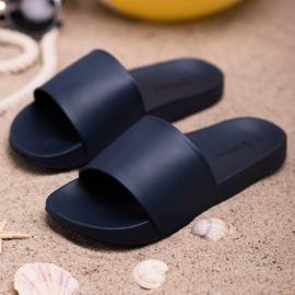 Seastar Marinblå tofflor 2