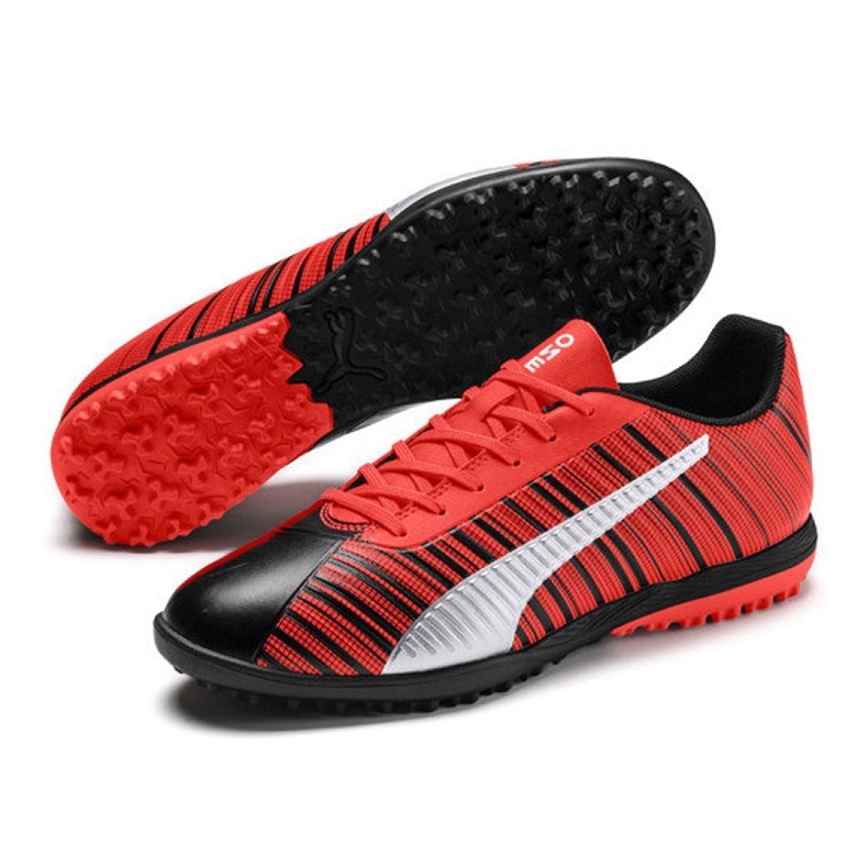 Puma One 5.4 Tt M 105653 01 fotbollsskor mångfärgad röd 2