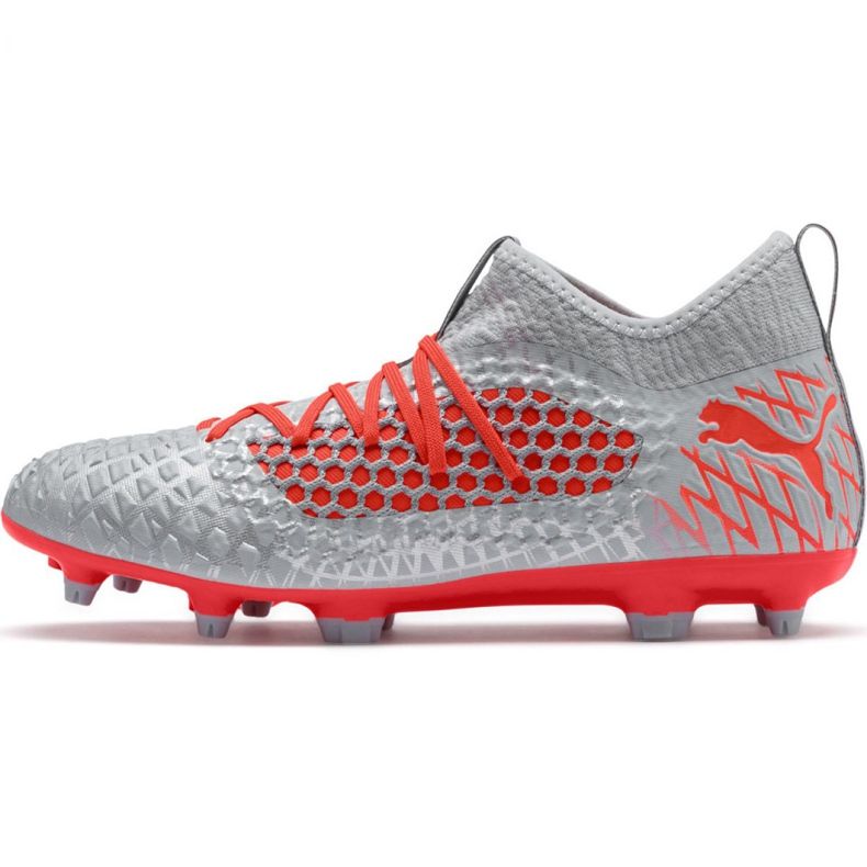Puma Future 4.3 Netfit Fg Ag M 105612 01 fotbollsskor mångfärgad grå 2