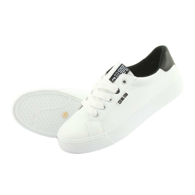 Vita sneakers BIG STAR 274312 svart 4