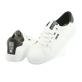 Vita sneakers BIG STAR 274312 svart 3