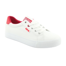 Vita sneakers BIG STAR 274311 röd 1