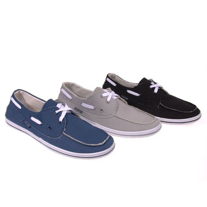 Marinblå loafers 417 Svart 1