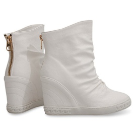 Sneakers Sneakers On Wedge Boots Ovye 397 Vit 1