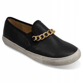 Sneakers Slip On 7064 Svart 1