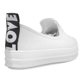 Love Slip On SK74 White Slip-On Sneakers vit 2
