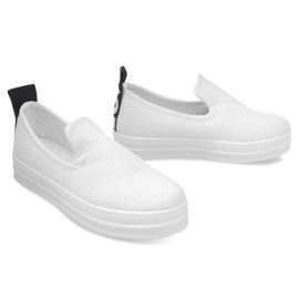 Love Slip On SK74 White Slip-On Sneakers vit 4