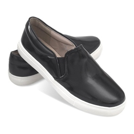 Classic Slip On Q1-1 Black Sneakers svart 1