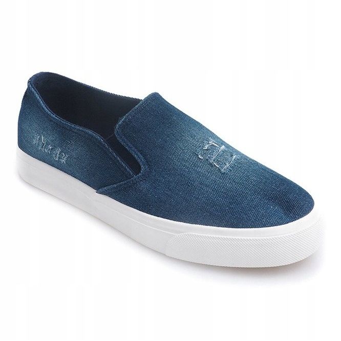 Slip On Jeans K-89 Marinblå 1