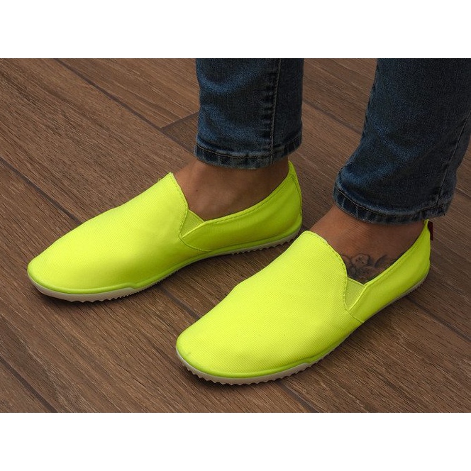 Lycra BL180 Yellow Slip-On Sneakers gul 1