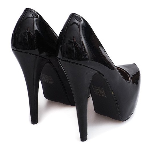 Lackerade stift på LE107 Black -plattformen svart 1