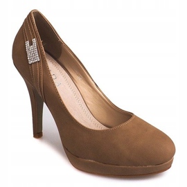 Klassiska Stilettos 5029 Khaki grön 1