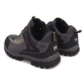 Grå herrvandringsskor M317 svart mångfärgad 2