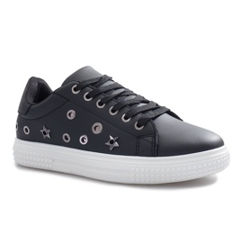 Svarta sneakers stjärnor Toulouse 1