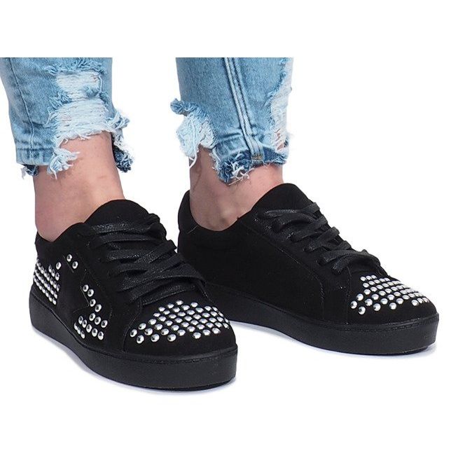 Svarta sneakers från Angers stars 2