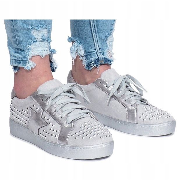 Grå sneakers från Angers stars 2