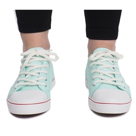 Lavso gröna openwork sneakers 1