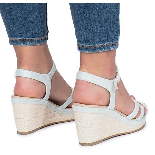 Gröna Sandaler med kilkilor 1