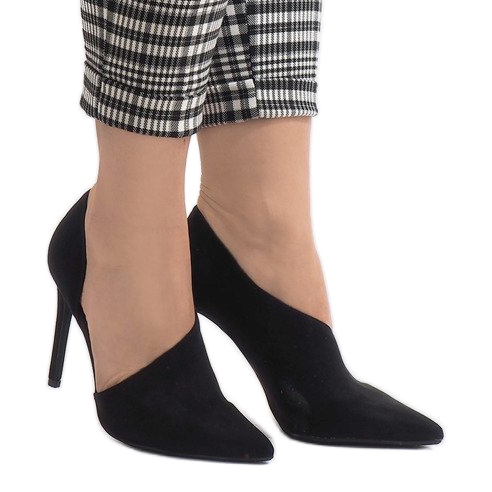 Svarta asymmetriska C82A -klackar 2