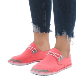 Rosa 288-86 lycra slip-on sneakers mångfärgad 1