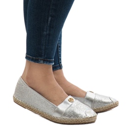 GFXWFD2 silver espadriller grå 1