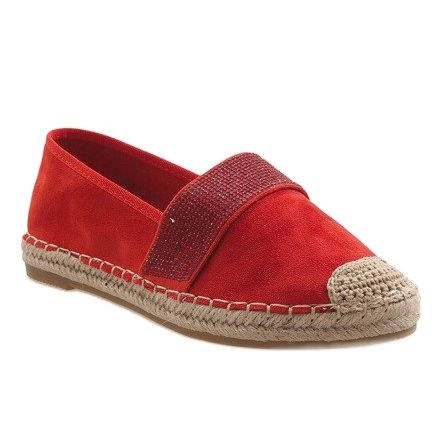 Röda espadriller 6548 1