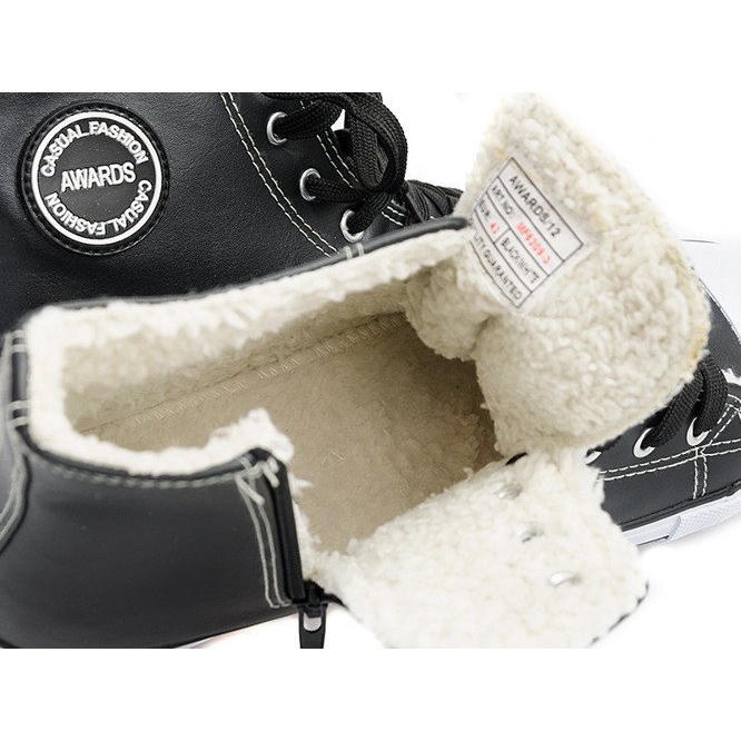 Högisolerade sneakers 6209-3 svart 2