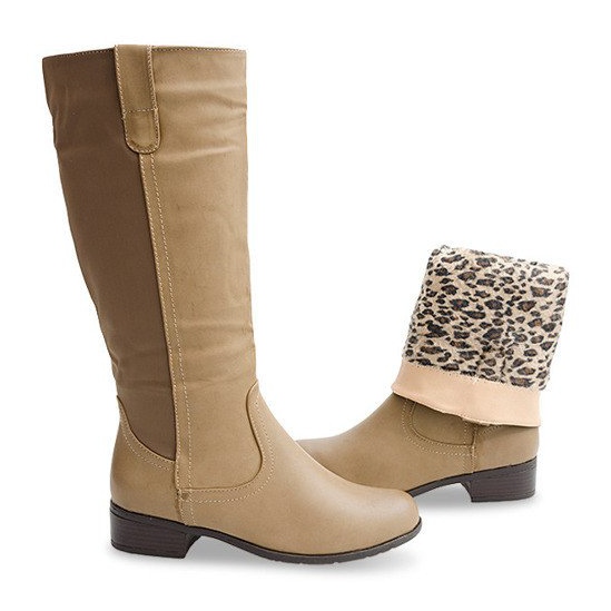 High Warm Boots 8524 Khaki grön 2