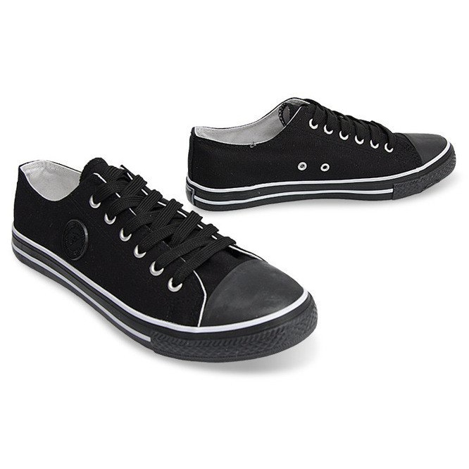 Conwersy 083 svarta sneakers 1