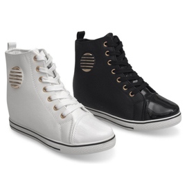 Trendiga sneakers B118 vit 1