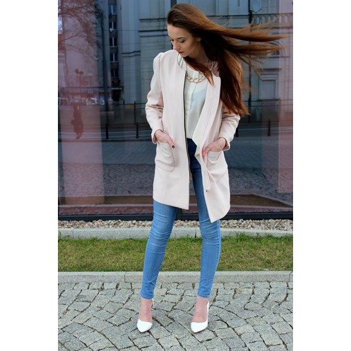 Lackerad Elegant Stilettos A899 Vit 2