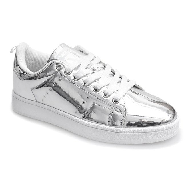 Q45 Silver sneakers grå 1