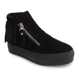 Super fashionabla rankor F107 Svart 1