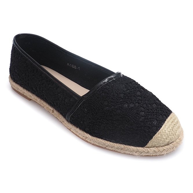 Ballerinas Espadrilles A168 Svart 1