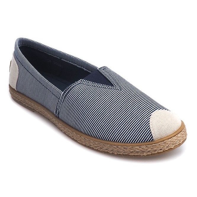 Linne Espadrilles 326 Blå sneakers 1