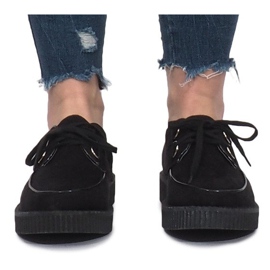 Creepers stövlar på 060SS Black Platform svart 1