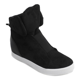 Wedge Sneakers TL088 Svart 2