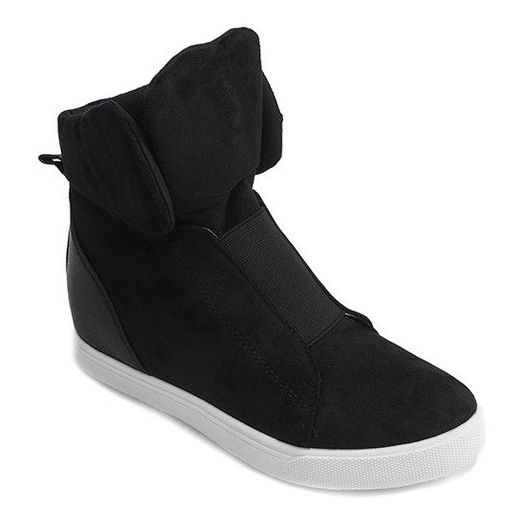 Wedge Sneakers TL088 Svart 2