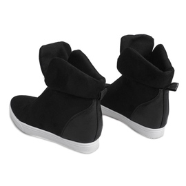 Wedge Sneakers TL088 Svart 1