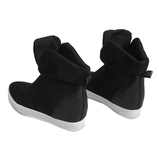 Wedge Sneakers TL088 Svart 1