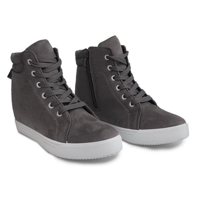 Wedge Sneakers TL089 Grå 1