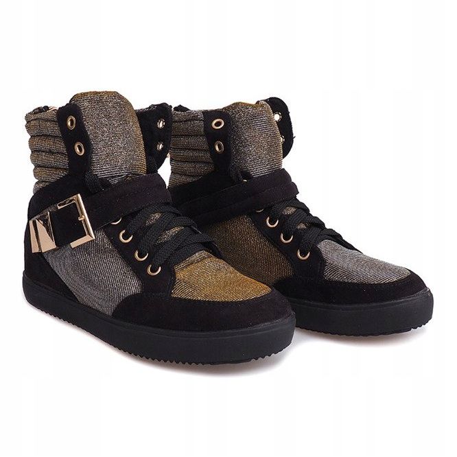 High Sneakers 6981 Svart 2