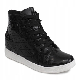 Wedge Sneakers YD-61 Svart 2